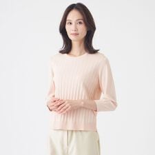 【ウォッシャブル】ヴィスコースストレッチプルオーバー