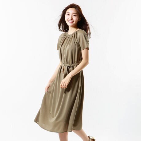 ウォッシャブル スーパーライトポンチワンピース トランスワーク Trans Work U1j ファッション通販 マルイウェブチャネル