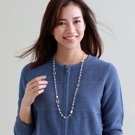 ガラスネックレス トランスワーク Trans Work U1v ファッション通販 マルイウェブチャネル