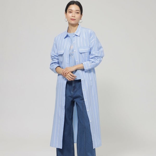 コンパクトポンチカラーネックドレス | ブルーレーベル・クレスト