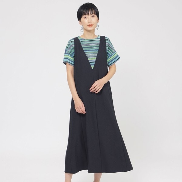 ウエストタックチェックアソートワンピース | ロペピクニック(ROPE