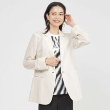 【カタログ掲載品】【ウォッシャブル】シアーヴィンテージスラブテーラージャケット