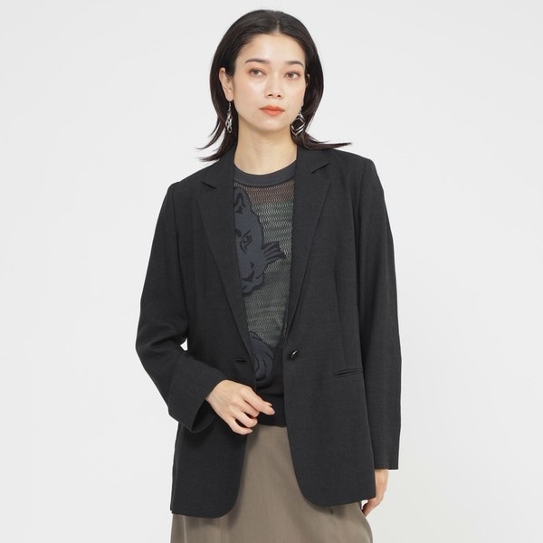 ロペピクニック　カナパ金ボタンジャケット　美品 ROPE' PICNIC｜【抗菌防臭・接触冷感・UVカット】カナパ金ボタン