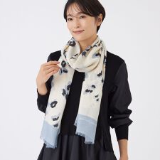 【ウォッシャブル】レオパードシルクストール