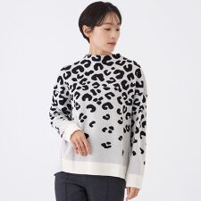【カタログ掲載】【ウォッシャブル】パンサーグラデーションニットソー