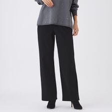 【ベストセラー】【マシンウォッシャブル・保温性・吸湿発熱】デュアルウォームワイドパンツ