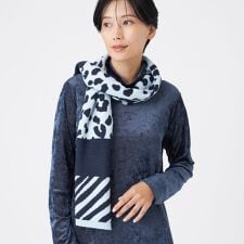 【ウォッシャブル】ﾊﾟｯﾁﾜｰｸﾆｯﾄｽﾄｰﾙ