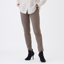 【ベストセラー】【マシンウォッシャブル・保温性・吸湿発熱】デュアルウォームテーパードパンツ