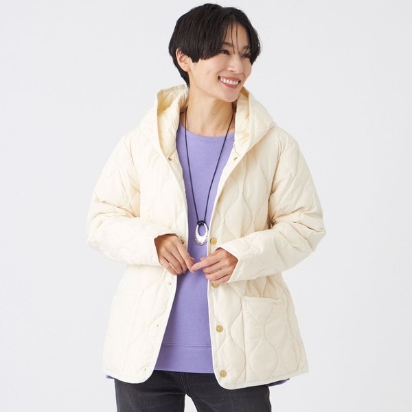 防風性】【ウォッシャブル】キルティングダウンコート | エヴェックス
