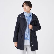 【花粉対策・はっ水・ウォッシャブル】ポランタフタミドルコート