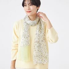 【ウォッシャブル】ニュアンスシルクストール