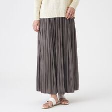 【カタログ掲載・マシンウォッシャブル】割線プリーツスカート