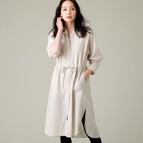 ウォッシャブル リサイクル ハードマンリサイクルリネンロングシャツ エヴェックス バイ クリツィア Evex By Krizia U5m ファッション通販 マルイウェブチャネル