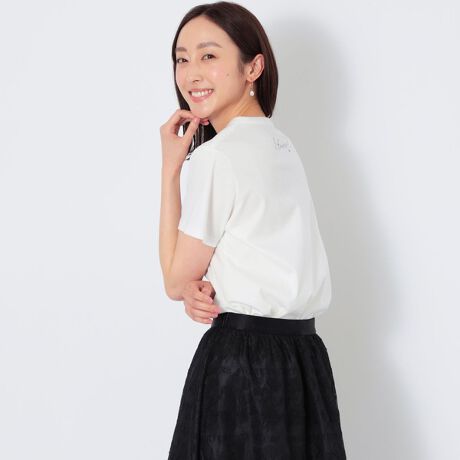 ａｉｋｏ ｆｕｋｕｄａコラボ バックプリントｔシャツ エス エッセンシャルズ S Essentials P6p ファッション通販 マルイウェブチャネル