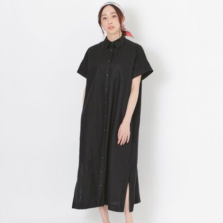 カラーリネンシャツワンピース | エス エッセンシャルズ(S.ESSENTIALS 