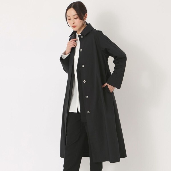 ROSLEY/ロズリー】ピュアラムビーバーステンカラーコート