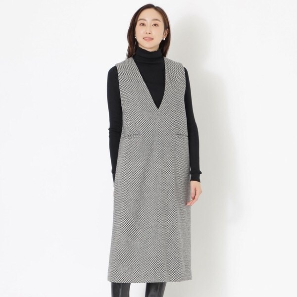 マッキントッシュ ロンドン アマレッタスェードジャンパースカート