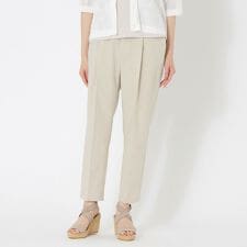 ワンタックテーパードパンツ