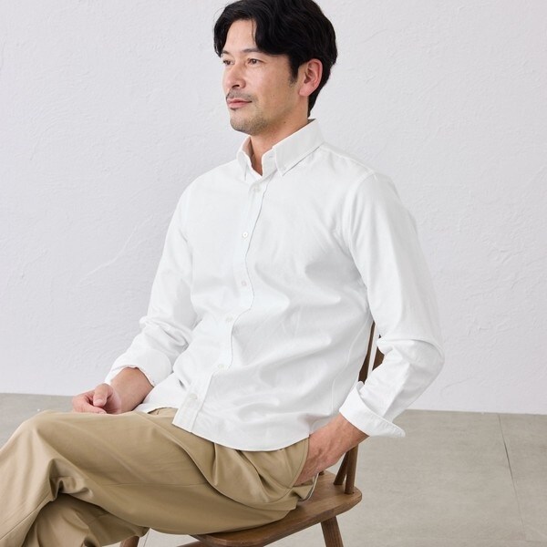 sea island cotton ボタンダウンシャツ