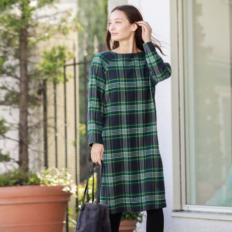 タータンチェックワンピース マッキントッシュ フィロソフィー Mackintosh Philosophy ファッション通販 マルイウェブチャネル Ca000 155 35 01