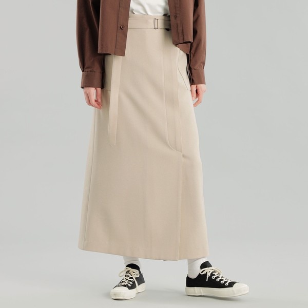 GREY LABEL 【BALCOMBE SKIRT(バルカム スカート)】ポリエステルサージ