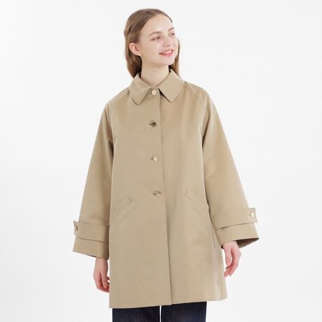 店舗限定】【WELBURY(ウェルベリー)】ギャバジンコート  