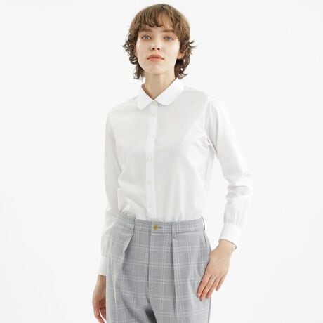マッキントッシュフィロソフィー 26ss バイカラーフラワープリント 