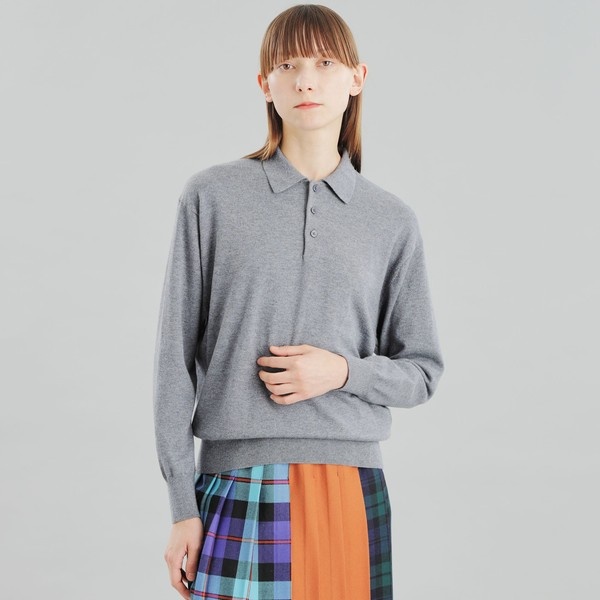 GREY LABEL コットンウールポロニット | マッキントッシュ