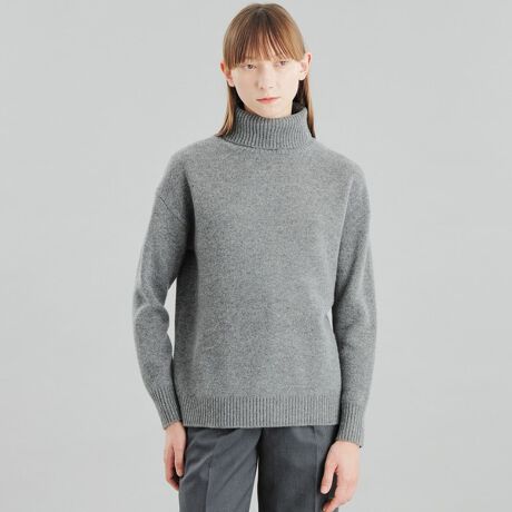 GREY LABEL ウールカシミヤタートルネックニット | マッキントッシュ 