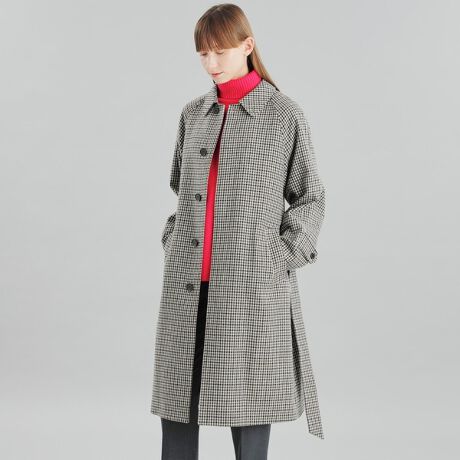 GREY LABEL ウールベルテッドコート | マッキントッシュ  