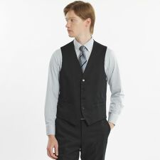 【24年秋冬モデル】トロッター ウェストコート#000（ナンバーゼロ）バーズアイストレッチ　リサイク