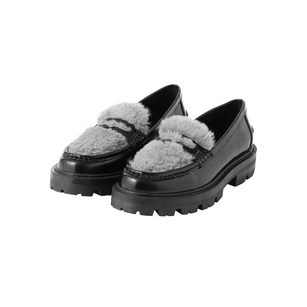 MACKINTOSH PHILOSOPHY フリンジローファー　ブラック マッキントッシュ フィロソフィー MACKINTOSH PHILOSOPHY タンク