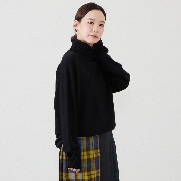 マッキントッシュフィロソフィー カシミヤ混 タートルニットセーター MACKINTOSH LONDON◇カシミヤ混/タートルネック/ニット