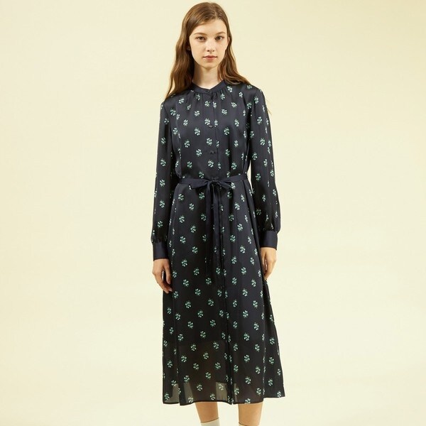 【MACKINTOSH PHILOSOPHY】（美品）クロッカスプリントワンピ クロッカスプリントワンピース | マッキントッシュ フィロソフィー