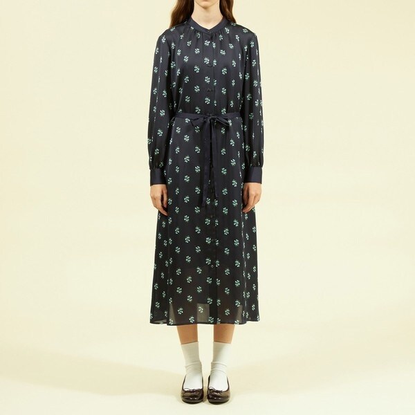 【MACKINTOSH PHILOSOPHY】（美品）クロッカスプリントワンピ クロッカスプリントワンピース | マッキントッシュ