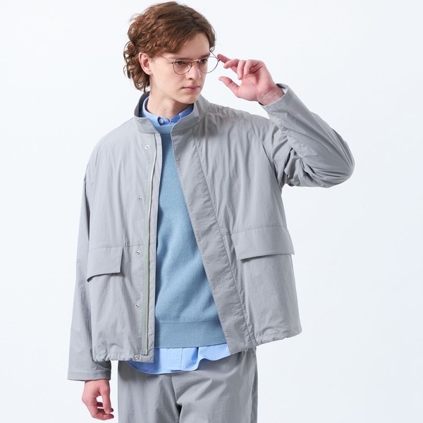 軽量ナイロンストレッチ スタンドブルゾン