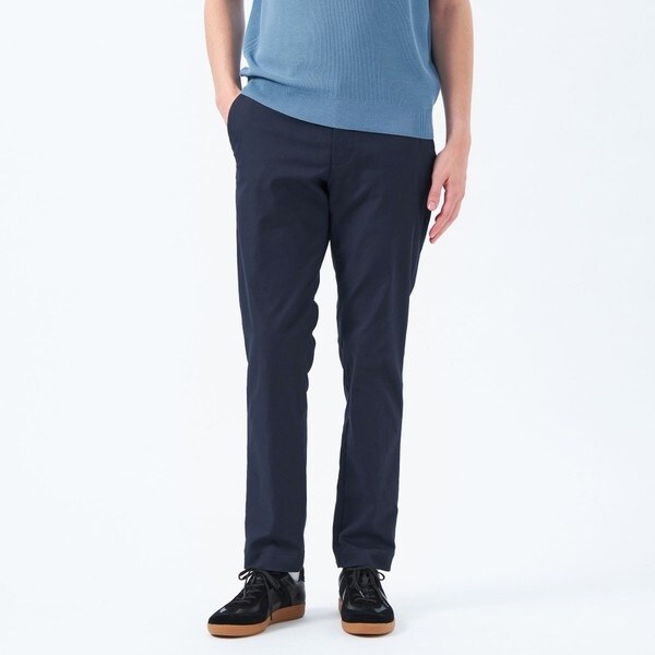 撥水 スリムフィットテーパードナイロンパンツ | エーグル(AIGLE