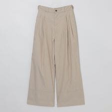 GREY LABEL シャンブレーワイドチノ