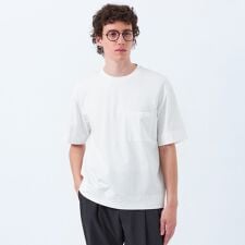 ベアスムース　五分袖ポケットTシャツ