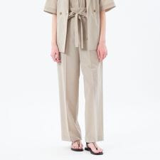 ドライタッチハイウエストワイドパンツ