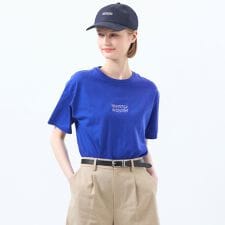 ライティングロゴ刺しゅうTシャツ