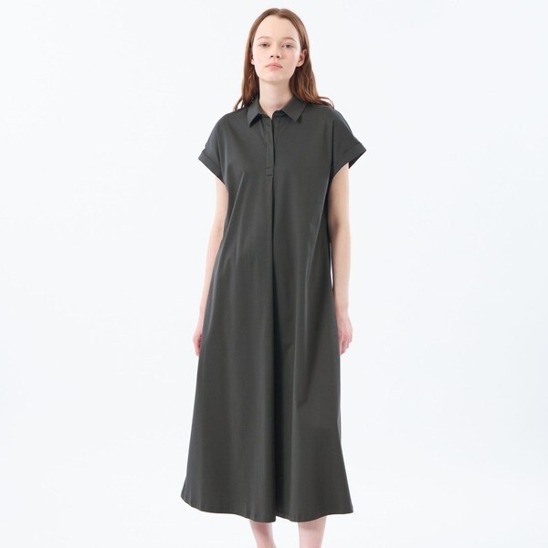 フィロソフィー ワンピース WEB&一部店舗】スキッパージャージワンピース