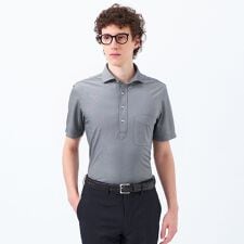 マッキントッシュ フィロソフィー(MACKINTOSH PHILOSOPHY)のトロッター メランジ鹿の子 カッタウェイポロ