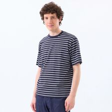 ポップコーンボーダー クルーネックTシャツ