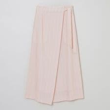 GREY LABEL ストライプラップスカート