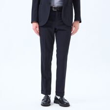 トロッター ウルトラライトトラウザーズ ナローサッカーストライプ