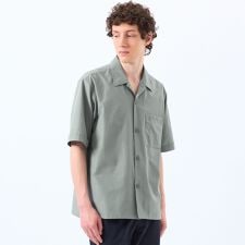 マッキントッシュ フィロソフィー(MACKINTOSH PHILOSOPHY)のCOOLDOTSミニリップ オープンカラーシャツ