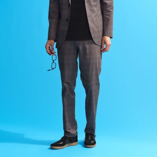 マッキントッシュフィロソフィー COOLMAX チェックプリント ポロシャツ