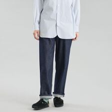 GREY LABEL シンチバックワイドデニム