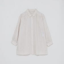 リネンミックスレギュラーカラーシャツ